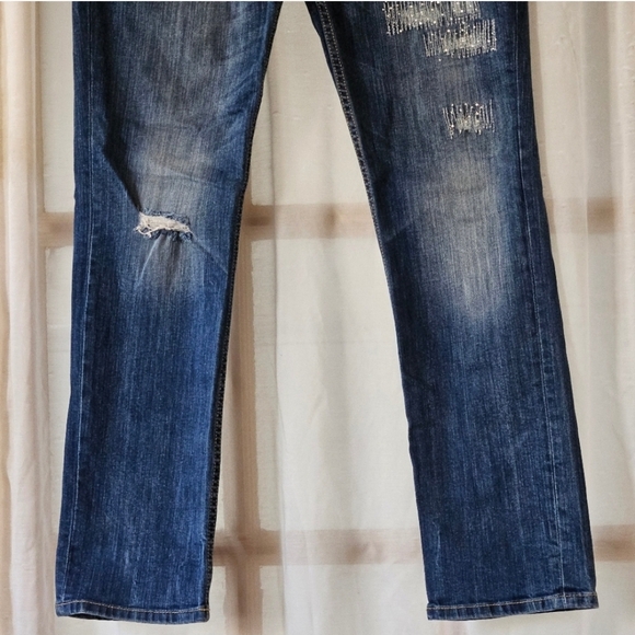 📌116 AEROPOSTALE BAYLA SKINNY JEANS SIZE 13/14 - Picture 6 of 14